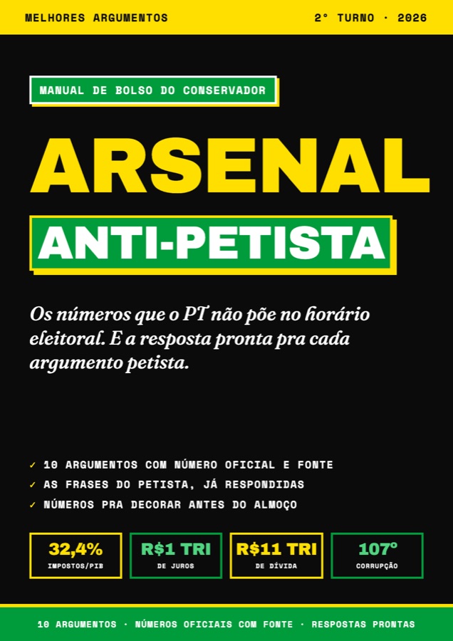 Capa do ebook Arsenal Anti-Petista